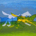 Blue-Light-2010-acrylic-on-card-5.5-X-7.5 (Horses Gallery)