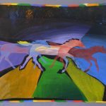 Northern-Gallop-2010-acrylic-on-canvas-28-X-36.5-in. (Horses Gallery)